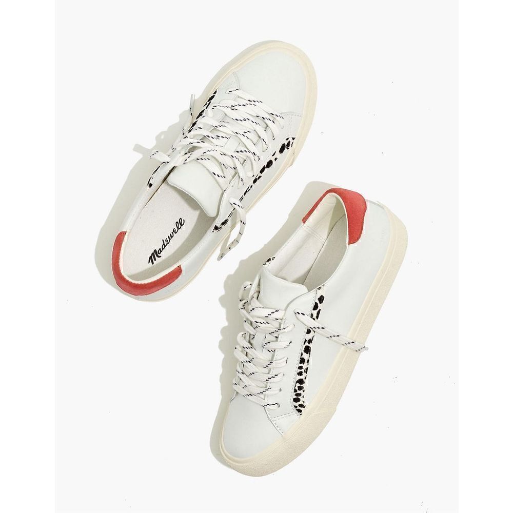 MadewellโWhiteโLeatherโSidewalkย LowโTopโCrowdsourcedโEditionโWomensโ7